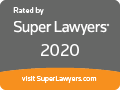 Rated By Super Lawyers 2020